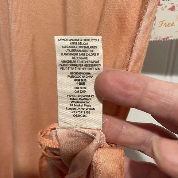 Free People We the Free Peach Amelia Tank Womens XS - Picture 6 of 7